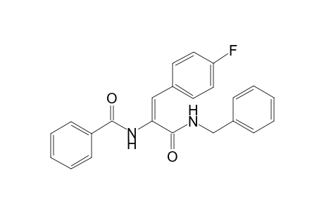 N-[(E)-1-[(Benzylamino)carbonyl]-2-(4-fluorophenyl)ethenyl]benzamide
