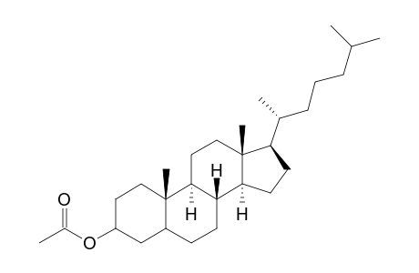 Cholestan-3-yl acetate