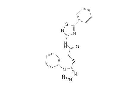 acetamide, 2-[(1-phenyl-1H-tetrazol-5-yl)thio]-N-(5-phenyl-1,2,4-thiadiazol-3-yl)-