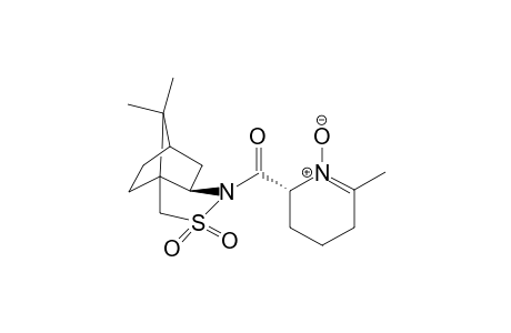 (2R,2' R)-N-(2',3',4',5'-Tetrahydro-6'-methyl-1-oxidopyridine-2'-carbonyl)bornane-10,2-sultam