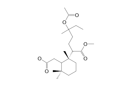 8-METHYL-HYDROGENE-13-ACETOXY-17-NOR-7,8-SECOLABDANE-7,8-DIOATE