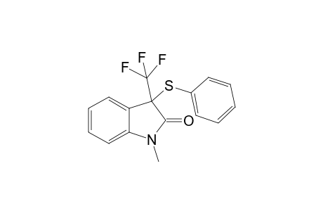1-Methyl-3-(phenylthio)-3-(trifluoromethyl)indolin-2-one