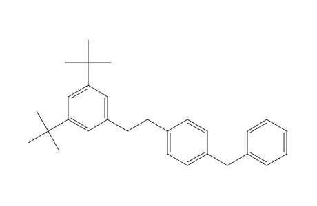 1-[2-(4-benzylphenyl)ethyl]-3,5-ditert-butylbenzene