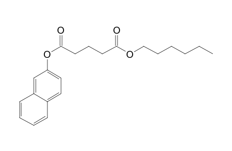 Glutaric acid, hexyl 2-naphthyl ester