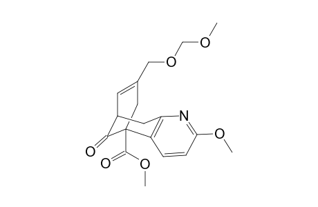 Methyl -9,10-dihydro-7-(methoxymethoxymethyl)-2-methoxy-11-oxo-5,9-methanocycloocta[b]pyridine-5(6H)-carboxylate