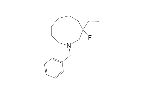 1-Benzyl-3-ethyl-3-fluoroazonane