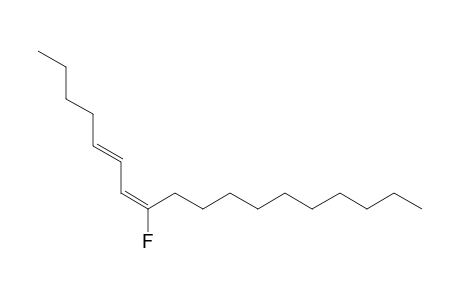 (5E,7E)-8-fluoranyloctadeca-5,7-diene