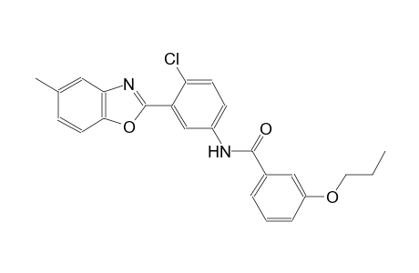 benzamide, N-[4-chloro-3-(5-methyl-2-benzoxazolyl)phenyl]-3-propoxy-
