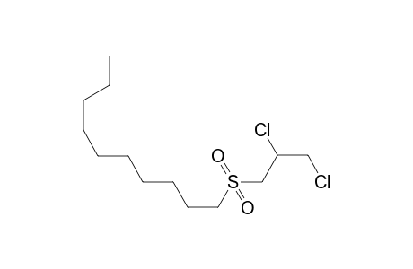 decane, 1-[(2,3-dichloropropyl)sulfonyl]-