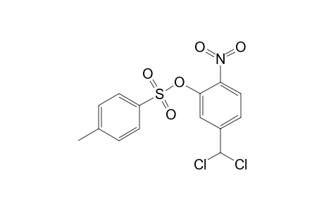 5-Dichloromethyl-2-nitrophenyl toluene-4-sulfonate