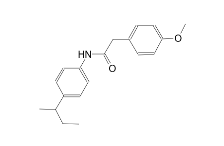 N-(4-sec-butylphenyl)-2-(4-methoxyphenyl)acetamide