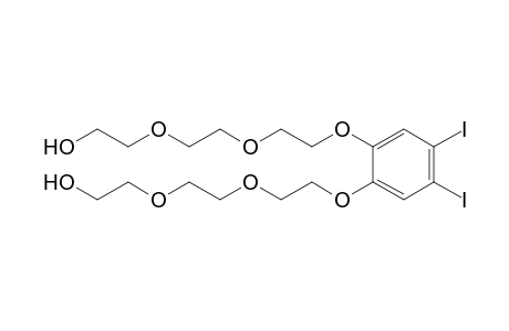 4,5-Diiodo-1,2-bis[2-[2-(2-hydroxyethyloxy)ethoxy]ethoxy]benzene