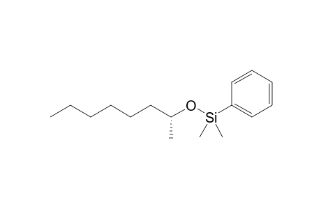 (2R)-2-[Dimethyl(phenyl)silyloxy]octane