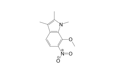 7-Methoxy-1,2,3-trimethyl-6-nitro-1H-indole