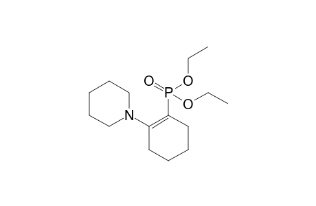 Diethyl 2-(piperidin-1-yl)cyclohex-1-enylphosphonate