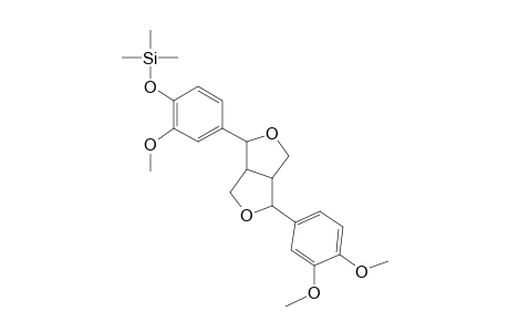 Phyllogenin, mono-TMS