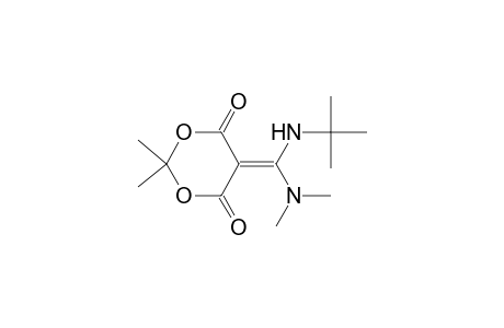 5-[(tert-butylamino)-(dimethylamino)methylene]-2,2-dimethyl-1,3-dioxane-4,6-quinone