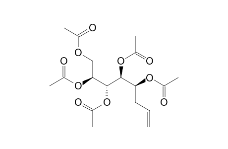 (ERITHRO)-1,2,3,4,5-PENTA-O-ACETYL-6,7,8-TRIDEOXY-D-MANNO-7-OCTENITOL