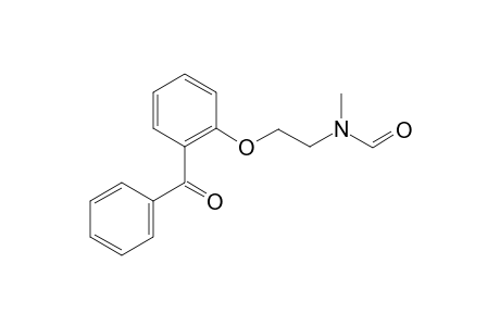 N-(2-(2-benzoylphenoxy)ethyl)-N-methylformamide