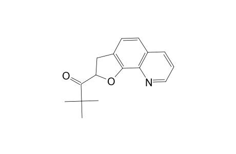 1-(2,3-Dihydrofuro[3,2-h]quinolin-2-yl)-2,2-dimethyl-1-propanone