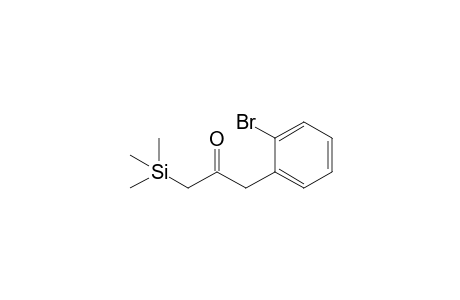 3-(2-Bromophenyl)-1-(trimethylsilyl)propanone