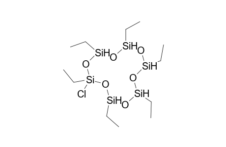 2-Chloro-2,4,6,8,10,12-hexaethylcyclohexasiloxane