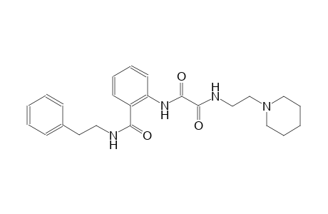 ethanediamide, N~1~-[2-[[(2-phenylethyl)amino]carbonyl]phenyl]-N~2~-[2-(1-piperidinyl)ethyl]-
