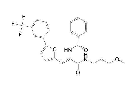 N-((Z)-1-{[(3-methoxypropyl)amino]carbonyl}-2-{5-[3-(trifluoromethyl)phenyl]-2-furyl}ethenyl)benzamide