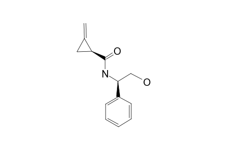 N-[(R)-1'-PHENYL-2'-HYDROXYETHYL]-(1S)-METHYLENECYCLOPROPYLCARBOXAMIDE