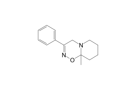 3-Phenyl-9a-methyl-(hexahydro)pyrido[1,2-e]-(1,2,5)-oxadiazine