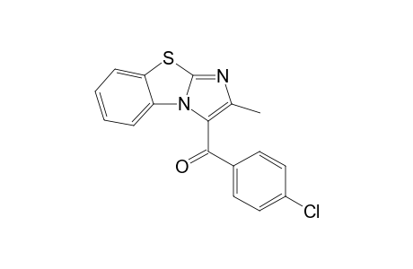 (4-chlorophenyl)-(2-methyl-1-imidazo[2,1-b][1,3]benzothiazolyl)methanone