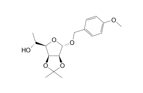 p-Methoxybenzyl 6-Deoxy-2,3-O-isopropylidene-a-D-mannofuranoside