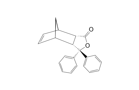5,5-Diphenyl-4-oxa-endo-tricyclo-[5.2.1.0(2,6)]-dec-8-en-3-one