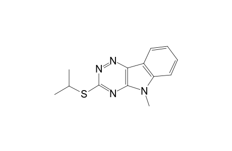 3-(Isopropylsulfanyl)-5-methyl-5H-[1,2,4]triazino[5,6-b]indole