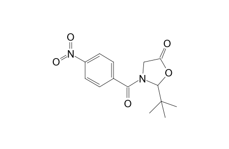 2-tert-Butyl-3-(4-nitrobenzoyl)-1,3-oxazolidin-5-one