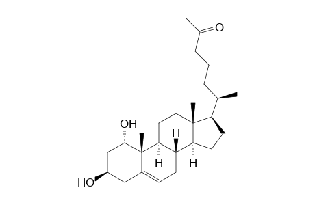 (6R)-6-[(1S,3R,8S,9S,10R,13R,14S,17R)-1,3-dihydroxy-10,13-dimethyl-2,3,4,7,8,9,11,12,14,15,16,17-dodecahydro-1H-cyclopenta[a]phenanthren-17-yl]-2-heptanone