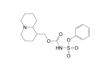 2,3,4,6,7,8,9,9a-octahydro-1H-quinolizin-1-ylmethyl N-phenoxysulfonylcarbamate
