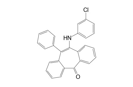 10-(3-Chloroanilino)-11-phenyl-5h-dibenzo(a,d)cyclohepten-5-one