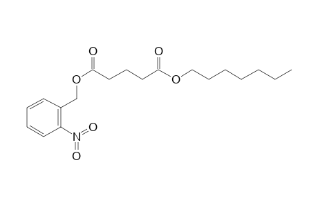 Glutaric acid, heptyl 2-nitrobenzyl ester