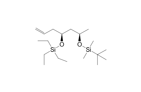 (4S,6R)-6-(tert-Butyldimethylsilyloxy)-4-(triethylsilyloxy)hept-1-ene