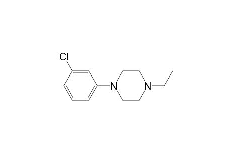 1-(3-Chlorophenyl)-4-ethyl-piperazine