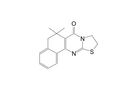 6,6-dimethyl-5,6,9,10-tetrahydro-7H-benzo[h][1,3]thiazolo[2,3-b]quinazolin-7-one