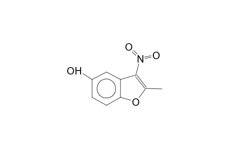 2-methyl-3-nitro-5-hydroxybenzo[b]furan