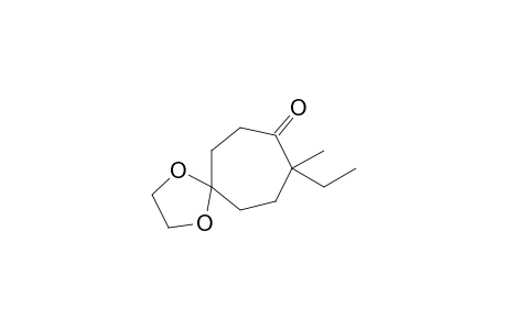 9-Ethyl-9-methyl-1,4-dioxaspiro[4.6]undecan-8-one