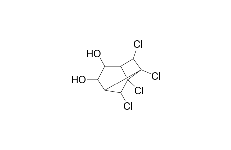 (1S*,2S*,3S*,4R*,5S*,6S*,7S*,8S*)-1,2,7,8-Tetrachlorotricyclo[4.2.0.0(3,8)]octane-4,5-diol