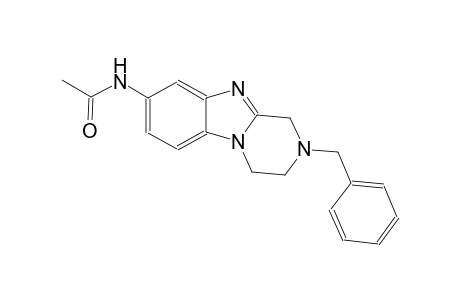 N-(2-benzyl-1,2,3,4-tetrahydropyrazino[1,2-a]benzimidazol-8-yl)acetamide