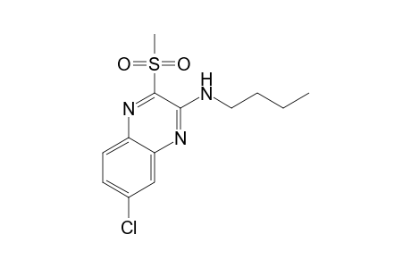 7-Chloro-2-butylamino-3-methylsulfonyl-quinoxaline