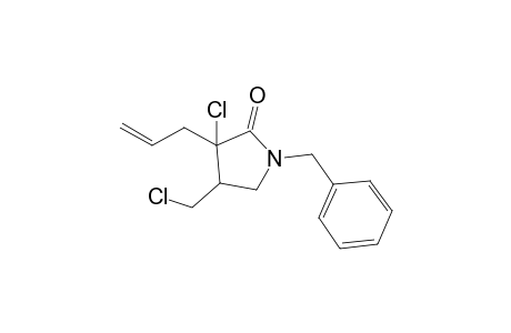 N-Benzyl-3-chloro-3-allyl-4-(chloromethyl)pyrrolidin-2-one