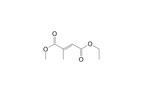 (E)-2-methyl-2-butenedioic acid O4-ethyl ester O1-methyl ester