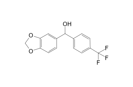 Benzo[d][1,3]dioxol-5-yl(4-(trifluoromethyl)phenyl)methanol